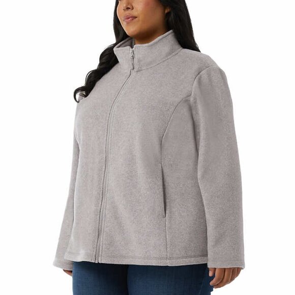 NWT - 32 Degrees Ladies' Brushed Faux Wool Jacket – Size XXL - Picture 2 of 5